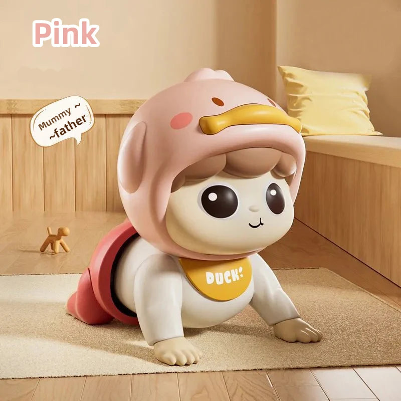 Crawling Baby Toy with Music for Early Movement and Learning