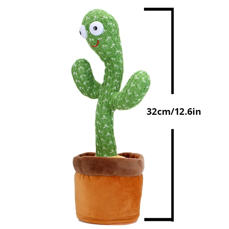 Dancing Cactus Toy – Talking Singing Interactive Plush