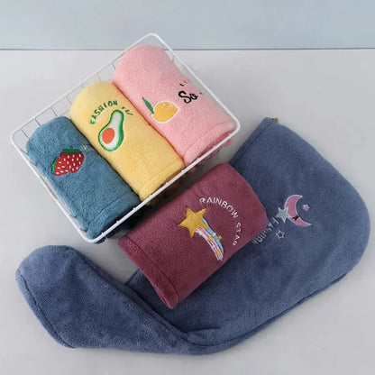 Microfiber Hair Towel Wrap for Quick Drying and Absorbent Care