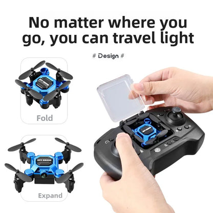 Mini Folding Drone – 4-Channel Remote Control Quadcopter