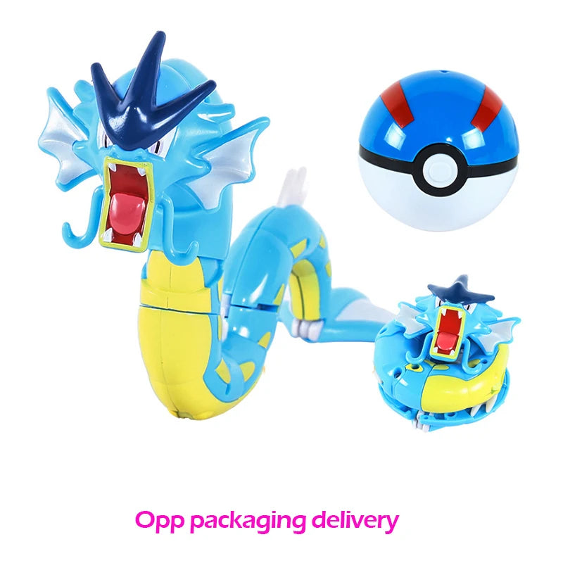 Transforming Anime Toy Ball – PVC Deformable Figure for Play & Display