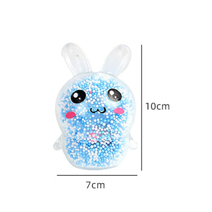 Glowing Light Squid Bunny Stress Ball – Silicone Fidget Toy