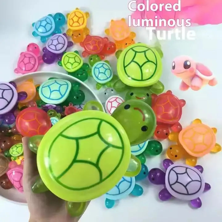 Glow in the Dark Turtle Figurines