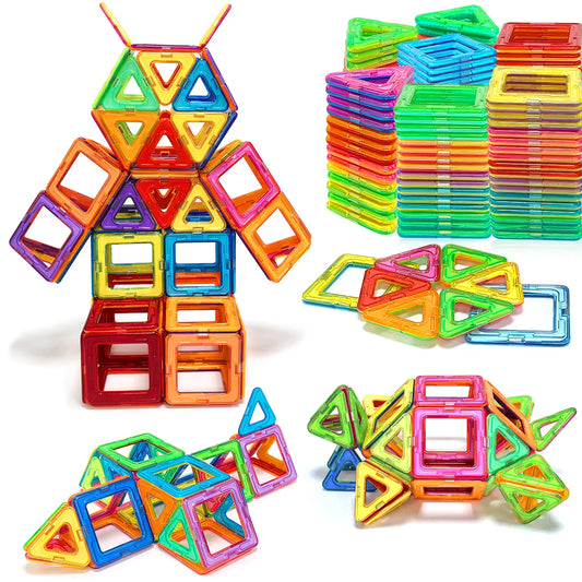 Magnetic Building Blocks – STEM Construction Toy Set for Kids
