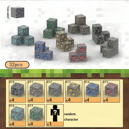 Magnetic Building Blocks for Creative STEM Construction and 3D Models