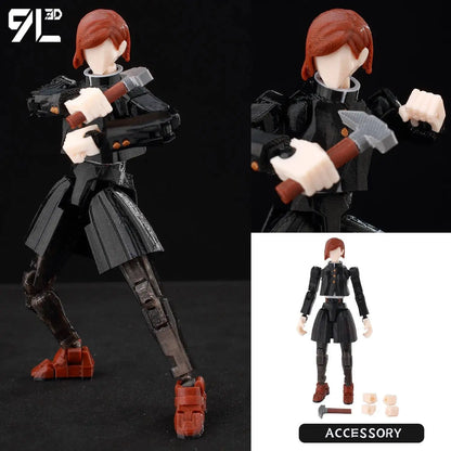 Optimized Product Title: 3D Printed Action Figure, Articulated & Poseable – Ready to Display