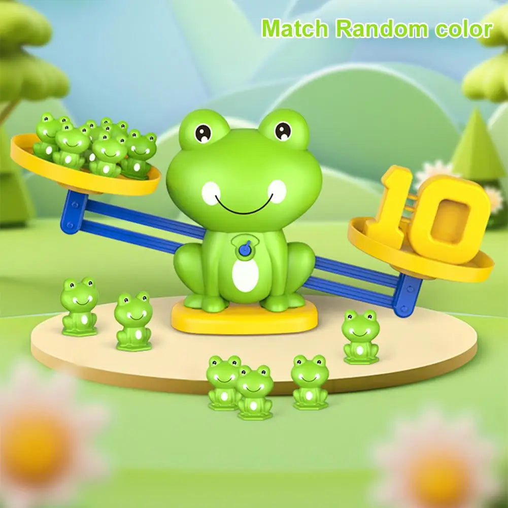 Frog Balance Math Toy – Educational Addition & Subtraction Game