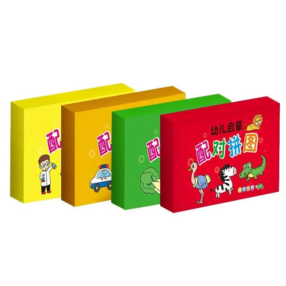 Animal Matching Puzzle for Kids – Educational Picture Card Game