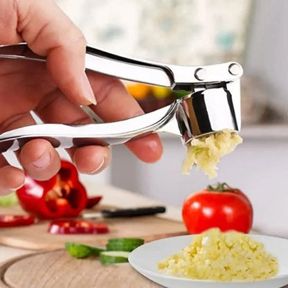 Garlic Press Manual Zinc Alloy Garlic Crusher Mincer Kitchen Tool
