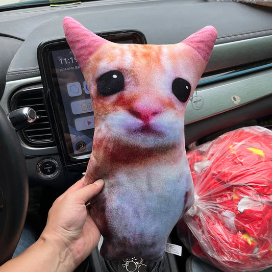Cat Plush Toy – Soft Stuffed Animal Doll for Gifts