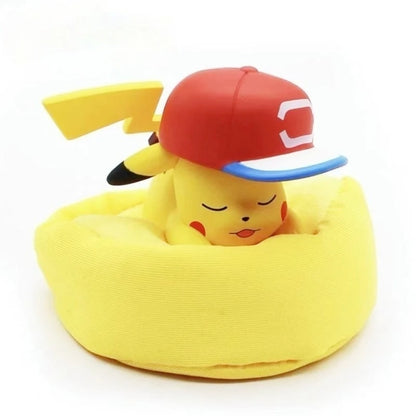 6 Piece Anime Figure Set – Mini PVC Sleeping Position Models