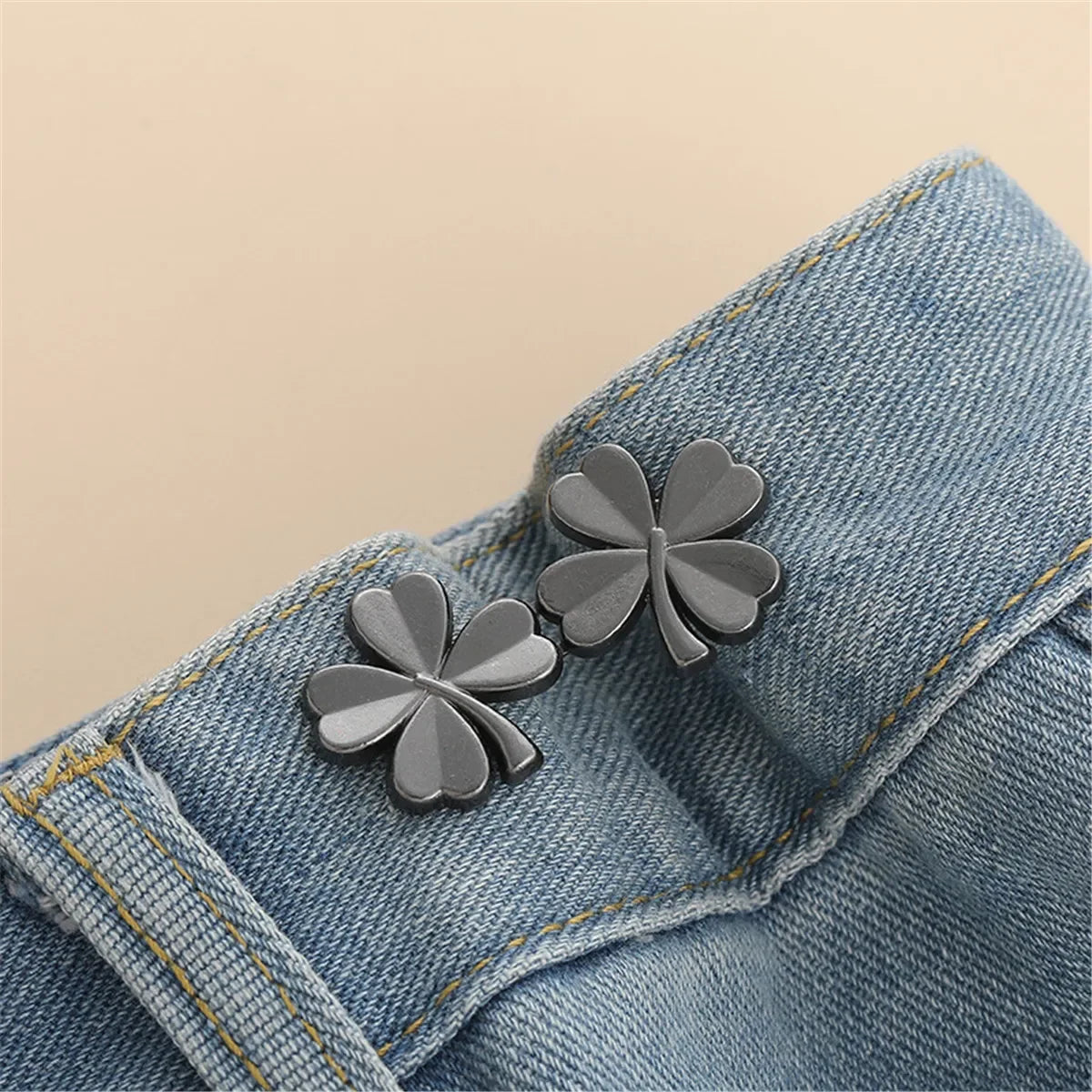 Jeans Waist Adjuster Metal Button Extender Pants Tightener 30mm