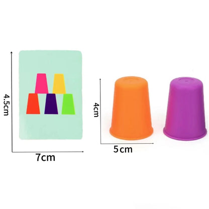 Cup Stacking Game for Kids