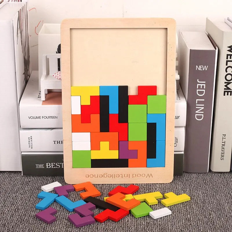 Wooden Tangram Puzzle