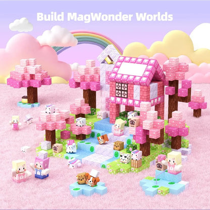 Magnetic Building Blocks Cube Set for Creative Construction Play