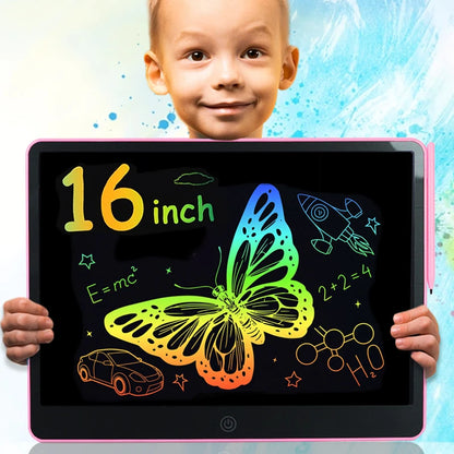 LCD Writing Tablet for Kids – Colorful Drawing Board, 4.5–16 Inch