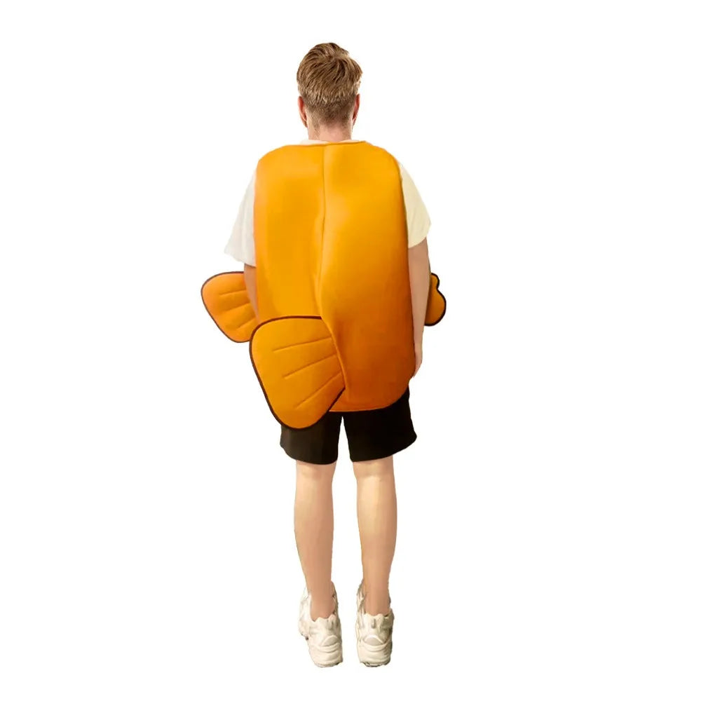 Clownfish Costume Unisex Animal Suit – Halloween Party Outfit