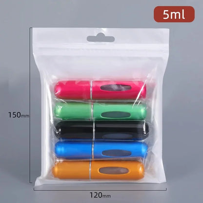 Travel Perfume Atomizer – 5Pcs 5ml Refillable Spray Bottles