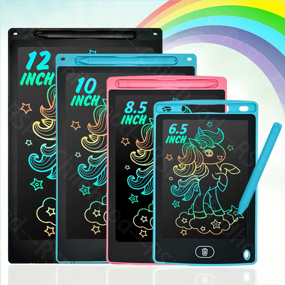 LCD Writing Tablet for Kids – Reusable Drawing & Doodle Board