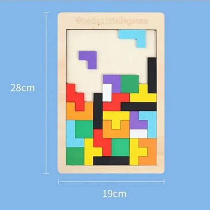 Wooden Tangram Puzzle