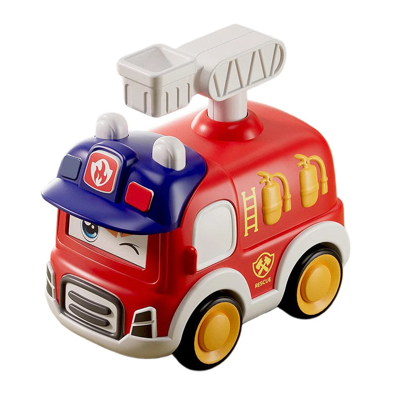 Press and Go Toy Cars for Toddlers – Mini Emergency Vehicles