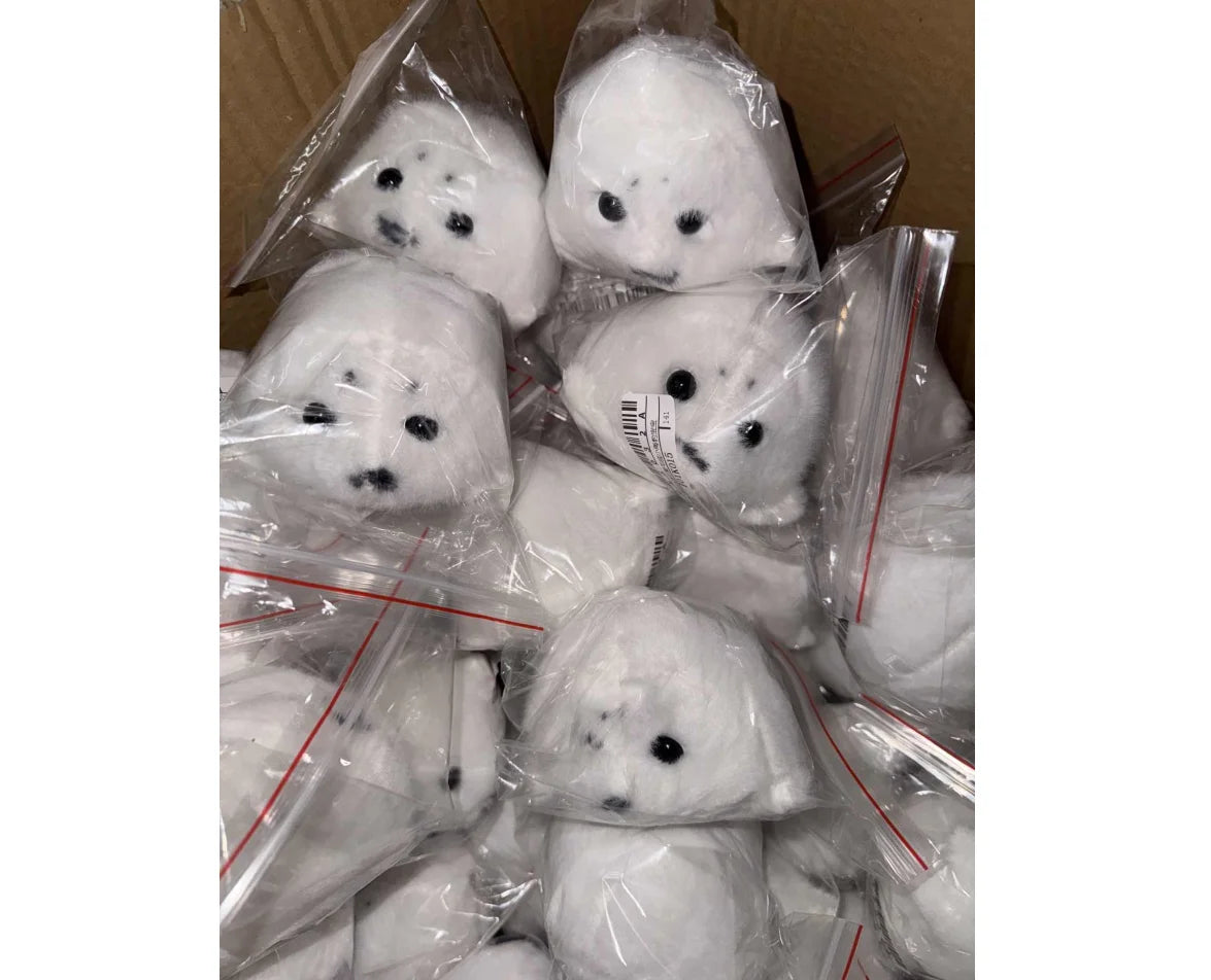 Seal Plush Keychain