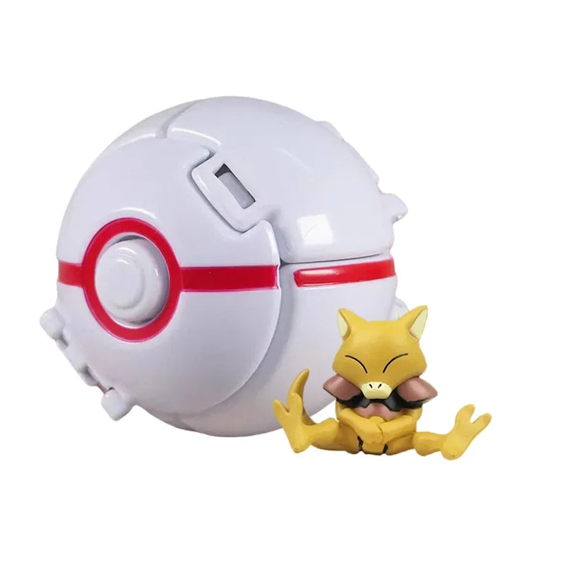 Anime Figure with Ball – Mini PVC Collectible Model Toy