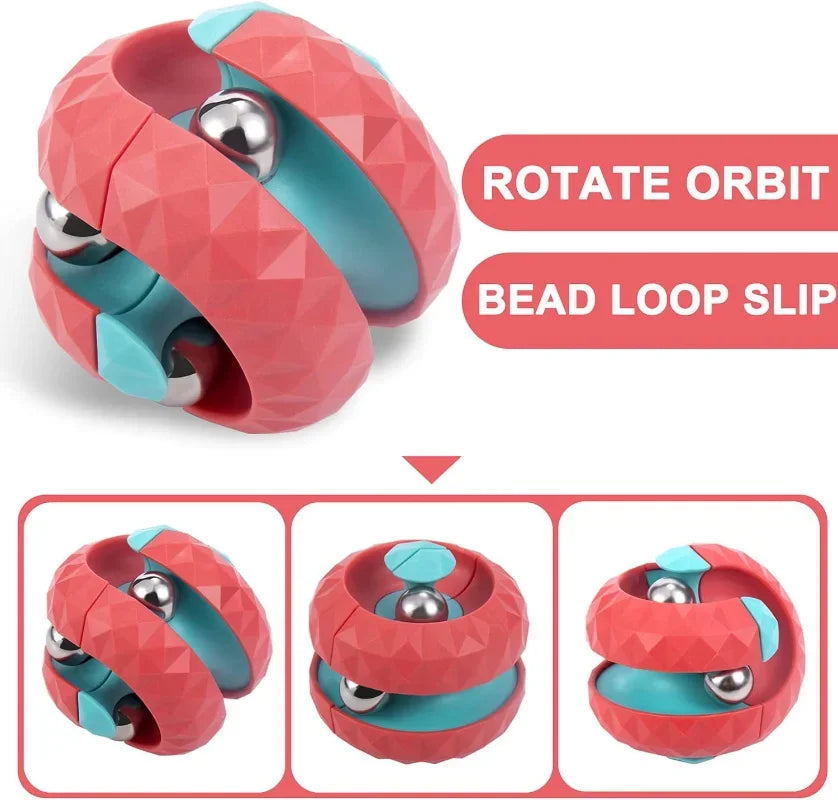 Orbit Ball Fidget Toy – Sensory Cube for Kids