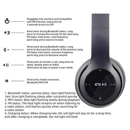Wireless Bluetooth Headphones