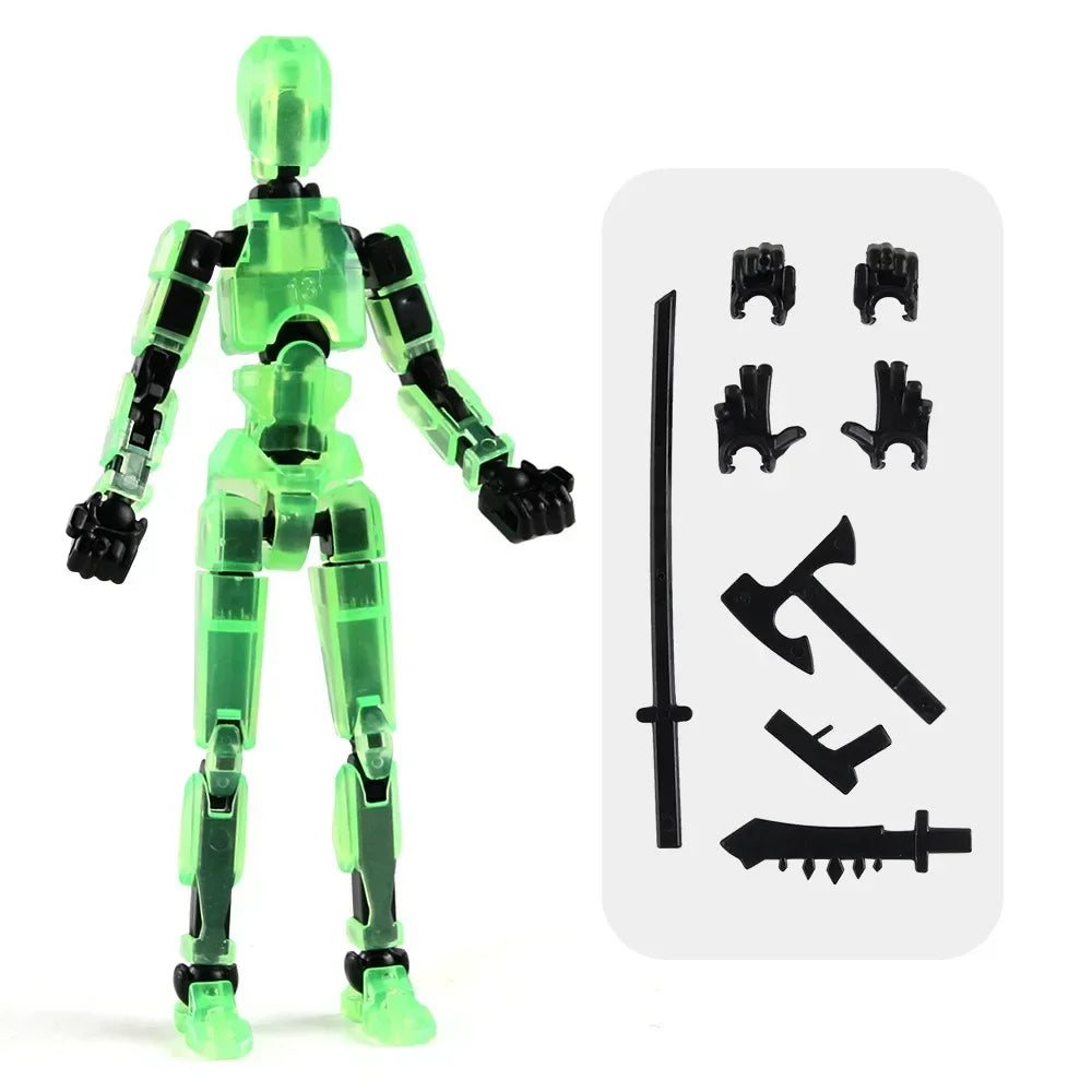 Multi-Jointed Robot Action Figure – Movable Poseable Model