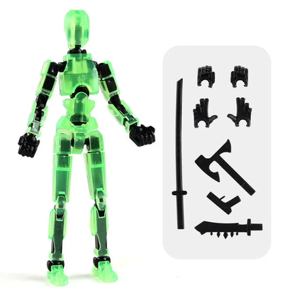 Multi-Jointed Robot Action Figure – Movable Poseable Model