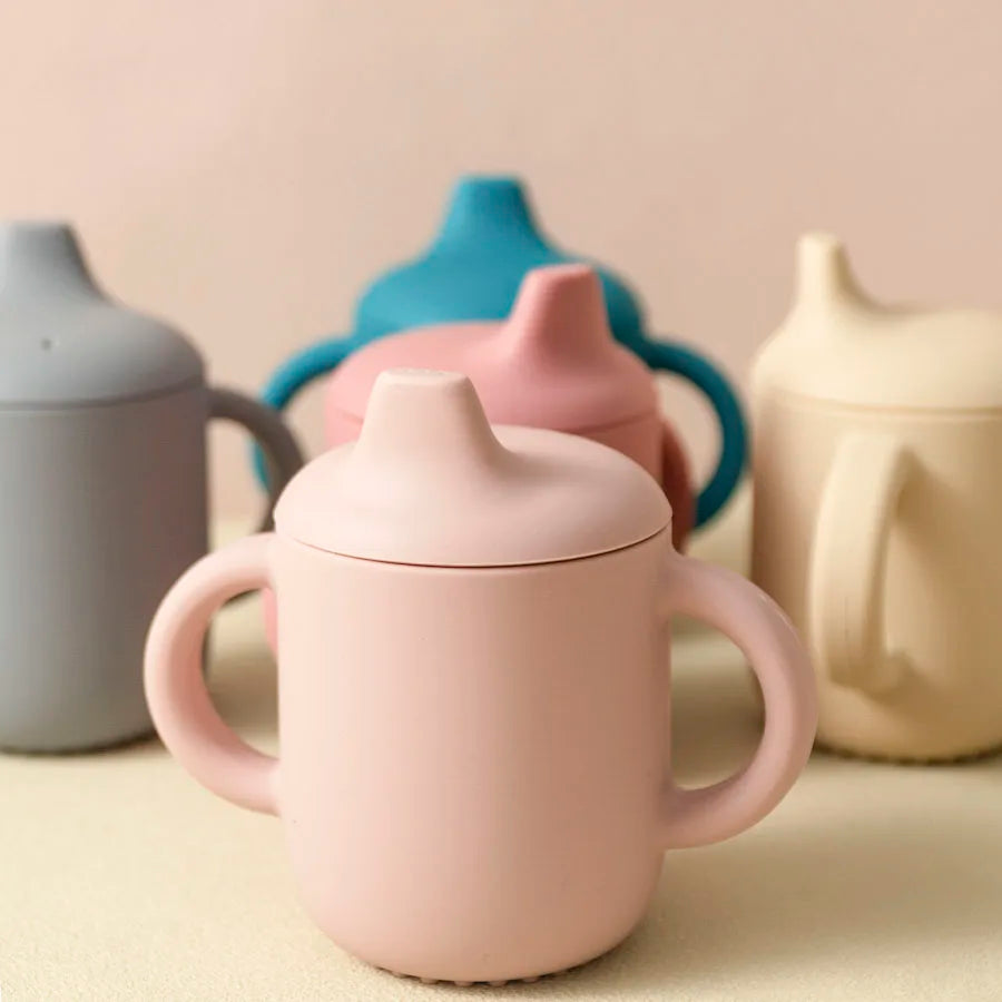 Baby Silicone Cup – 180ml Infant Training Drinking Cup