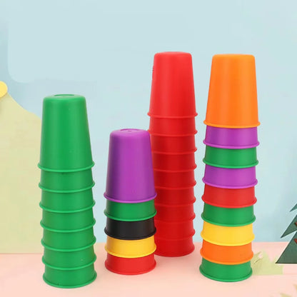 Cup Stacking Game for Kids