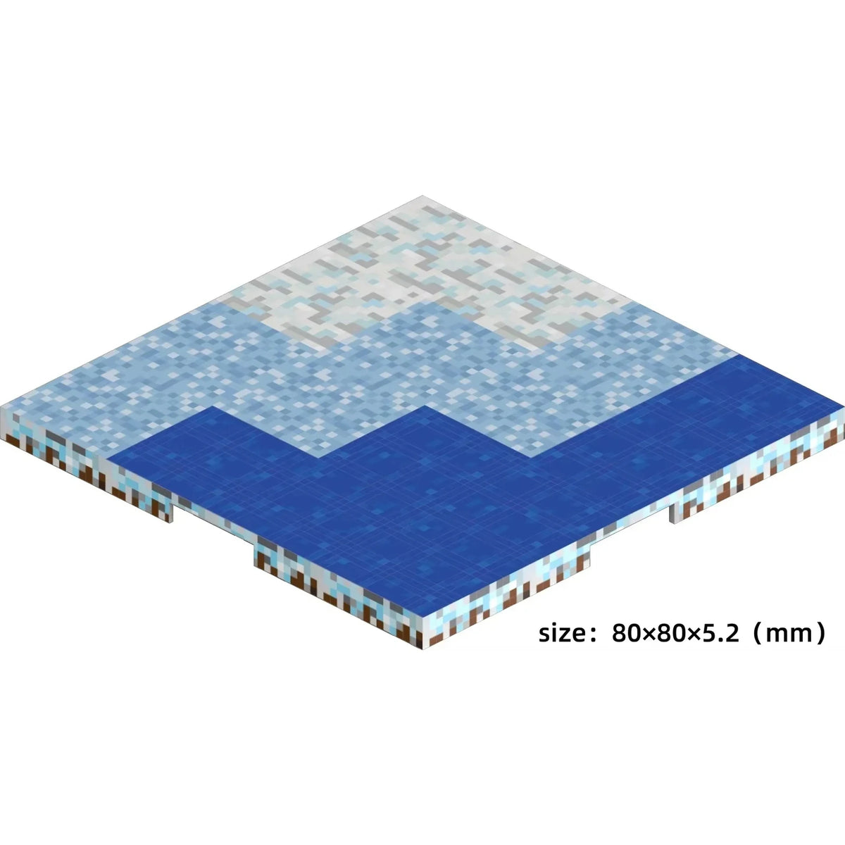 Magnetic Building Block Base Plate for Creative Construction