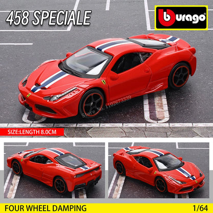 1:64 Diecast Car Model – Metal Alloy Sports Car Collectible