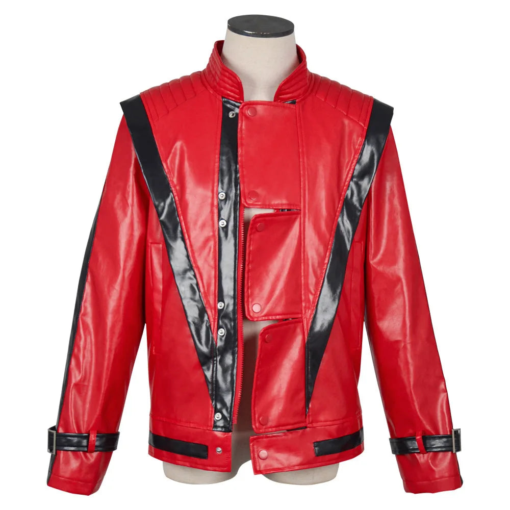 Red Stage Costume Jacket Unisex – Halloween Cosplay Performance