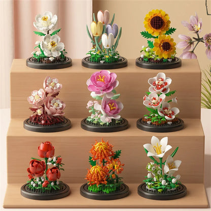 Flower Building Blocks – Bonsai Bouquet Micro Building Set
