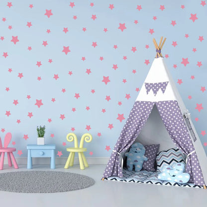 100 Glow in the Dark Star Stickers for Kids Rooms