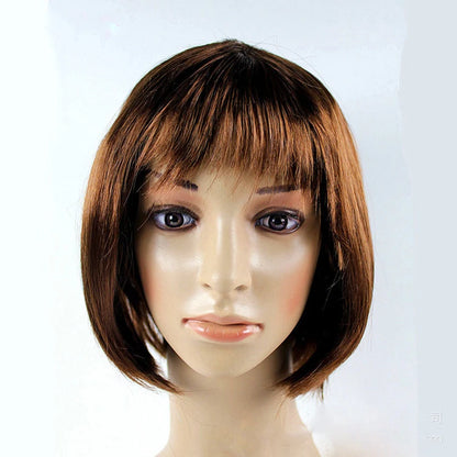 Short Bob Cosplay Wig – Synthetic Anime Costume Hair
