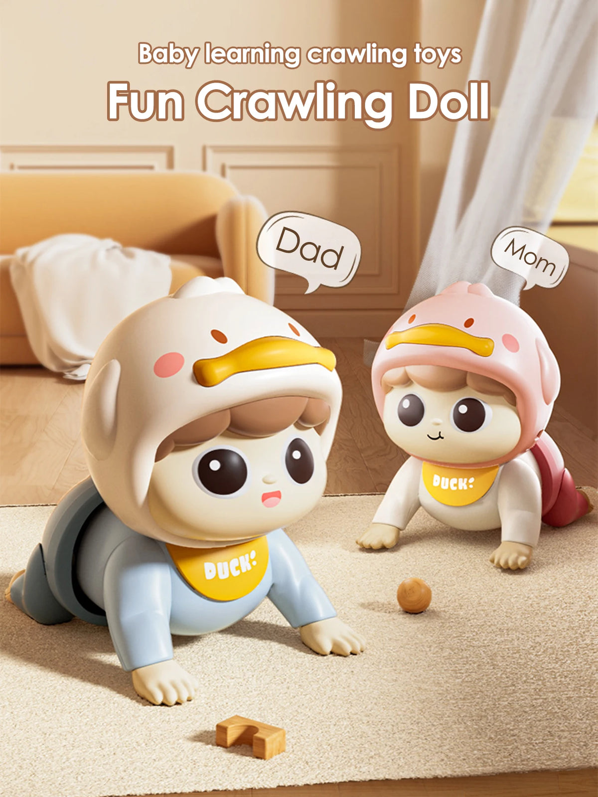 Crawling Baby Toy