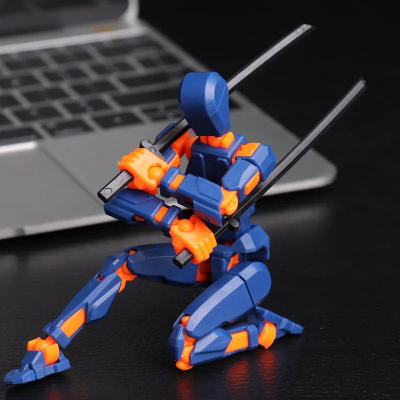 Multi-Jointed Robot Action Figure – Movable Poseable Model
