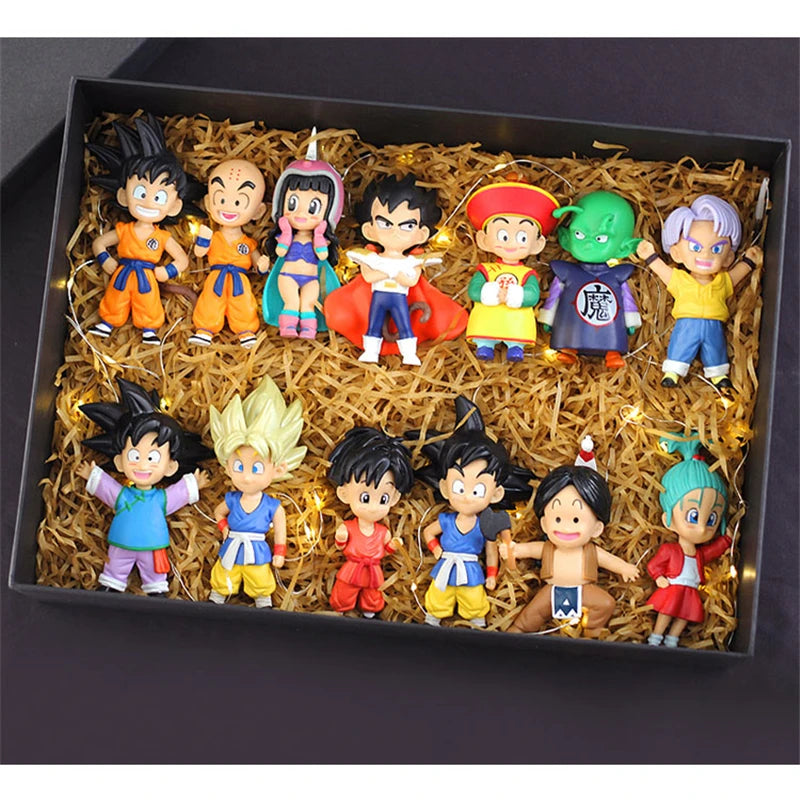 Anime Figure Set – PVC Multi Character Collectible Models