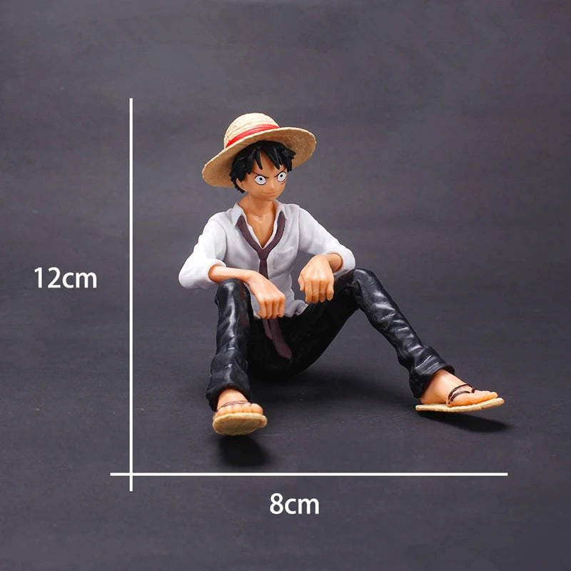 12cm Anime Action Figure – Sitting PVC Collectible Statue