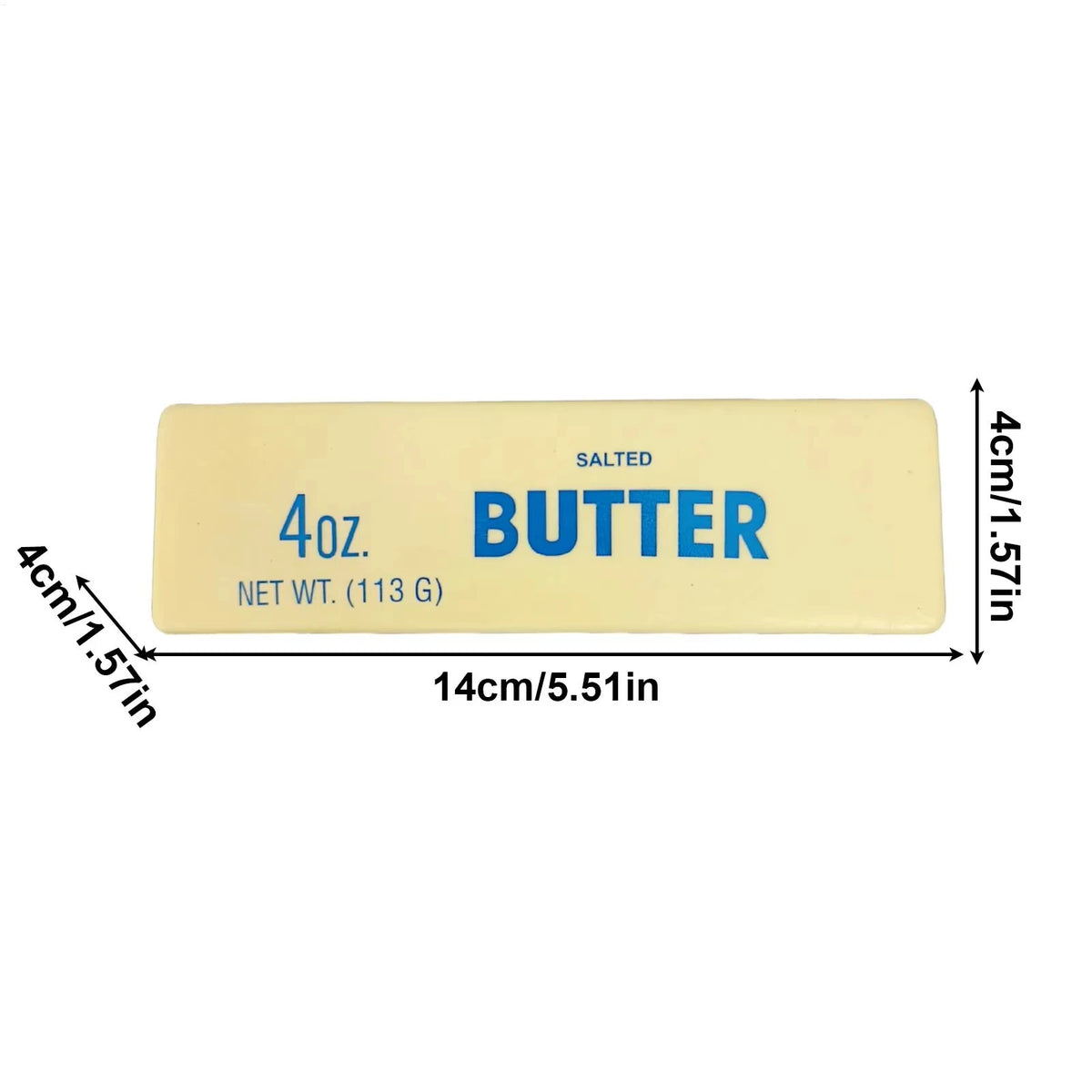 Butter Stick Fidget Toy Soft Squishy Squeeze Toy 14cm