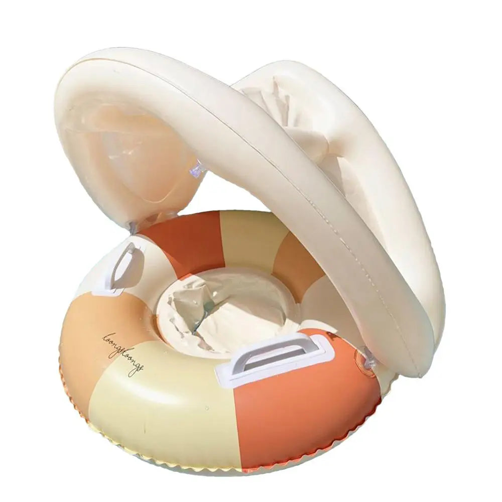 Baby Pool Float with Canopy for Infants & Toddlers