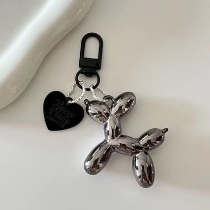 Dog Keychain, Cute Cartoon Jelly Dog Pendant & Animal Keyring