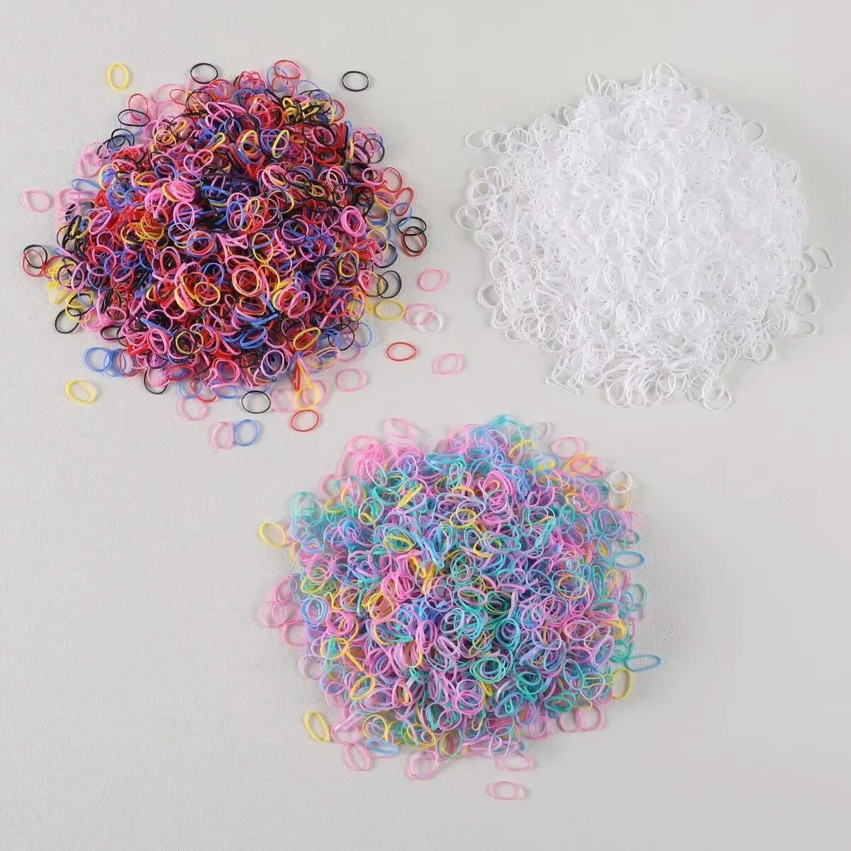 1500pcs Girls Hair Ties