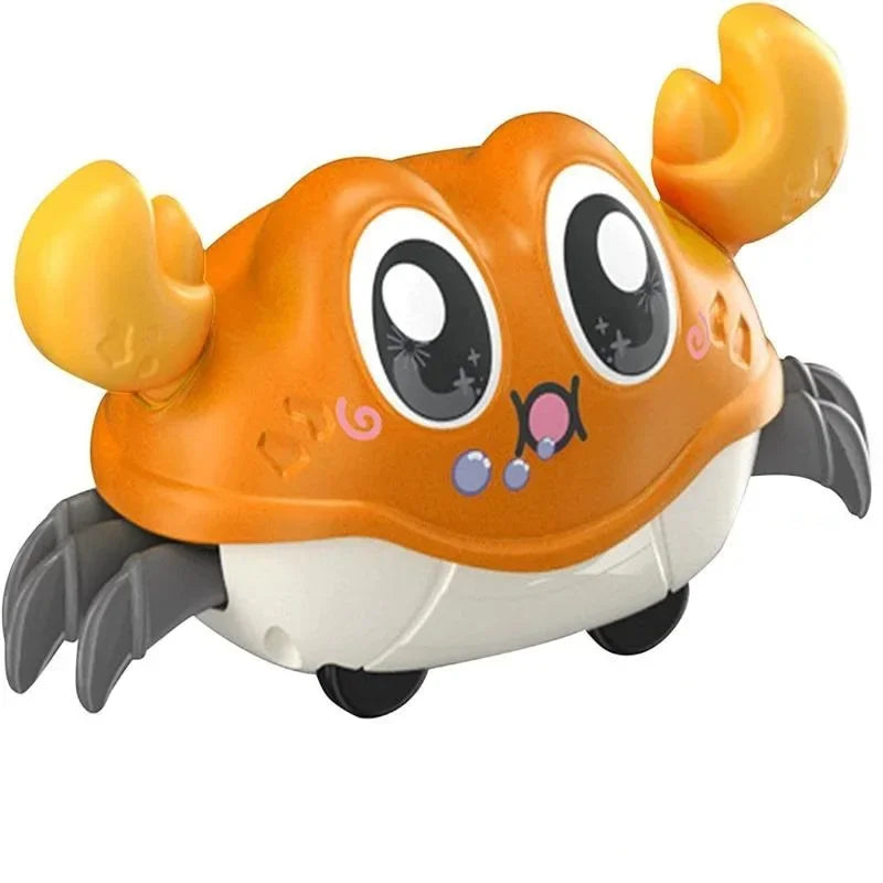 Crawling Crab Toy Interactive Tummy Time Sensory Toy for Babies