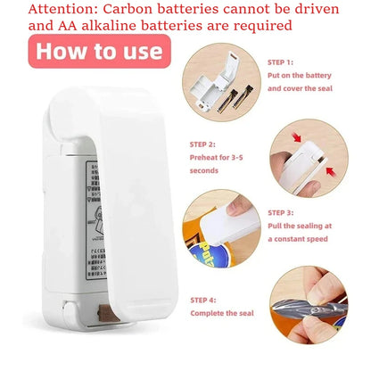 Mini Bag Sealer – Portable Heat Sealer for Food Packaging