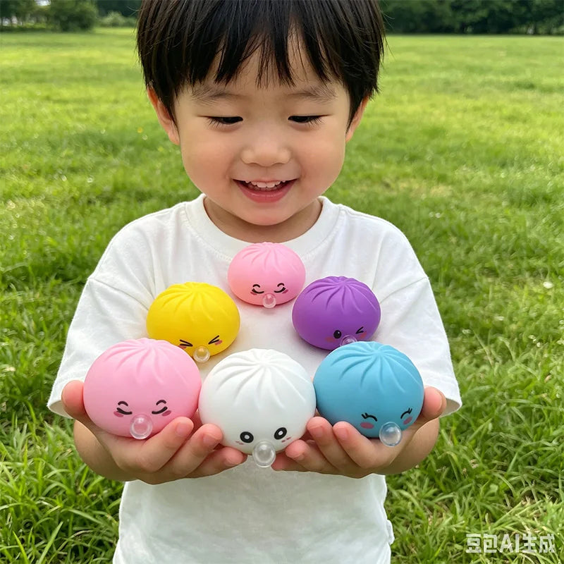 Dumpling Squishy Fidget Toy